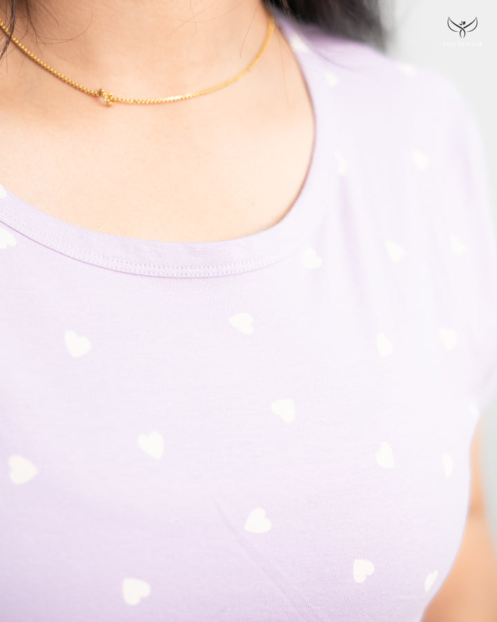 Smitha3  SoftCotton Full Length Maternity Loungewear