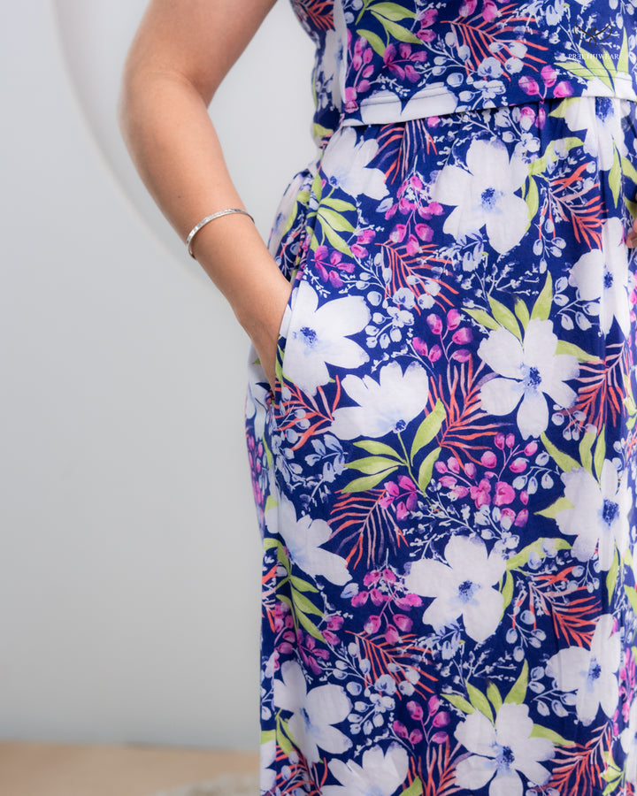 Diana SoftCotton Full Length Maternity Loungewear