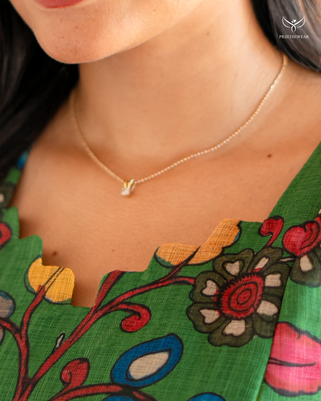 Akshta1 Kalamkari  Maternity Dress