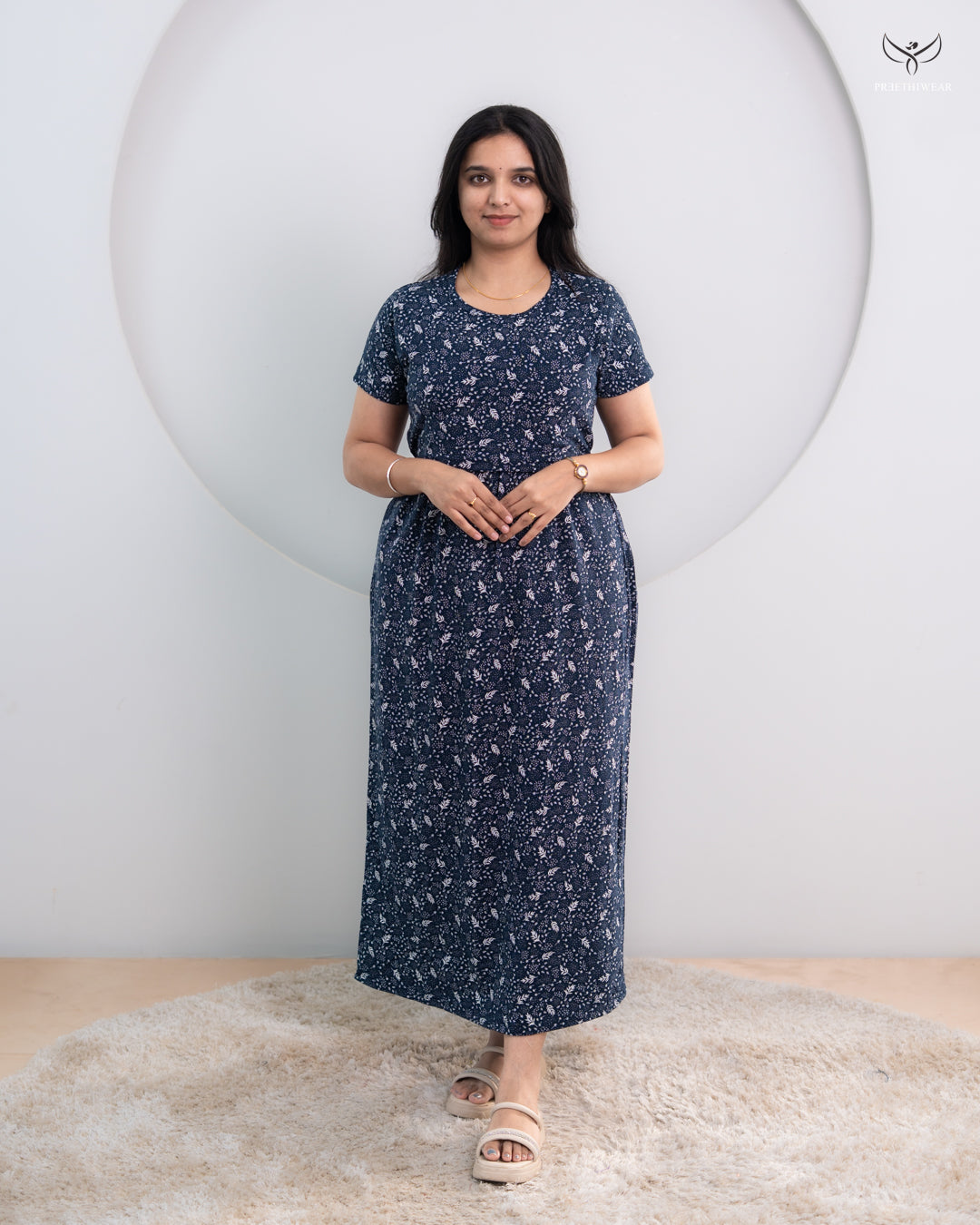 Inshika SoftCotton Full Length Maternity Loungewear