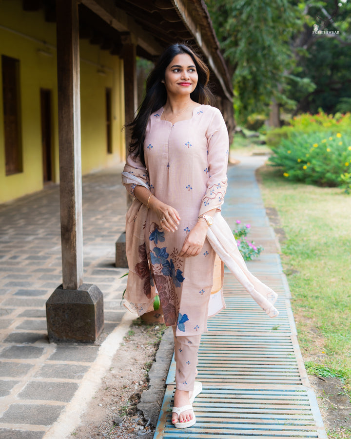 Sibha  Maternity Dress with center Zip