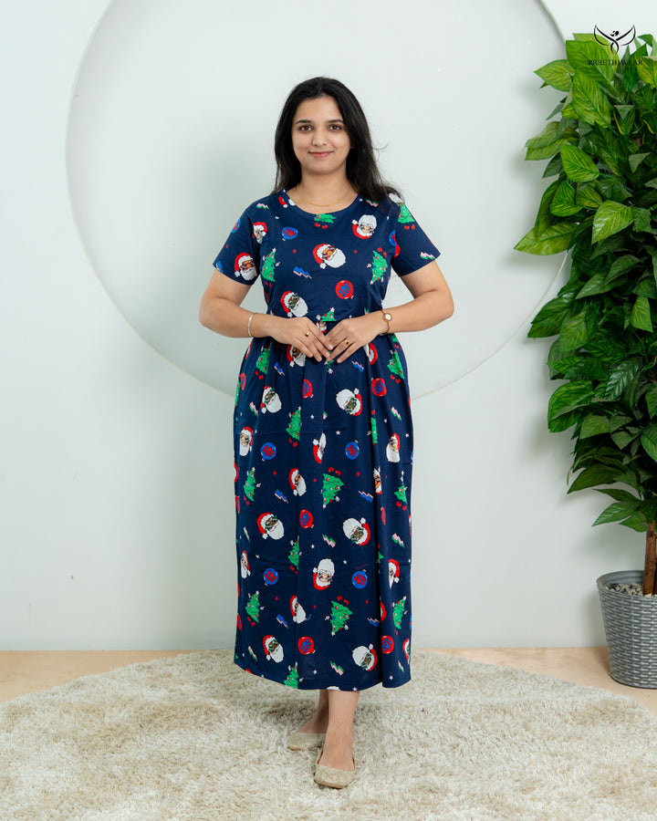 Tisa1  SoftCotton Full Length Maternity Loungewear