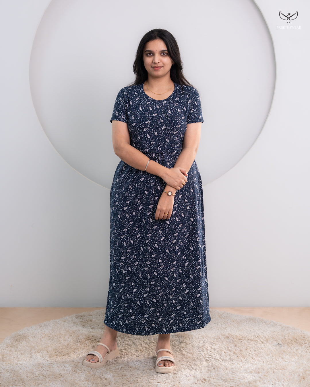 Inshika SoftCotton Full Length Maternity Loungewear