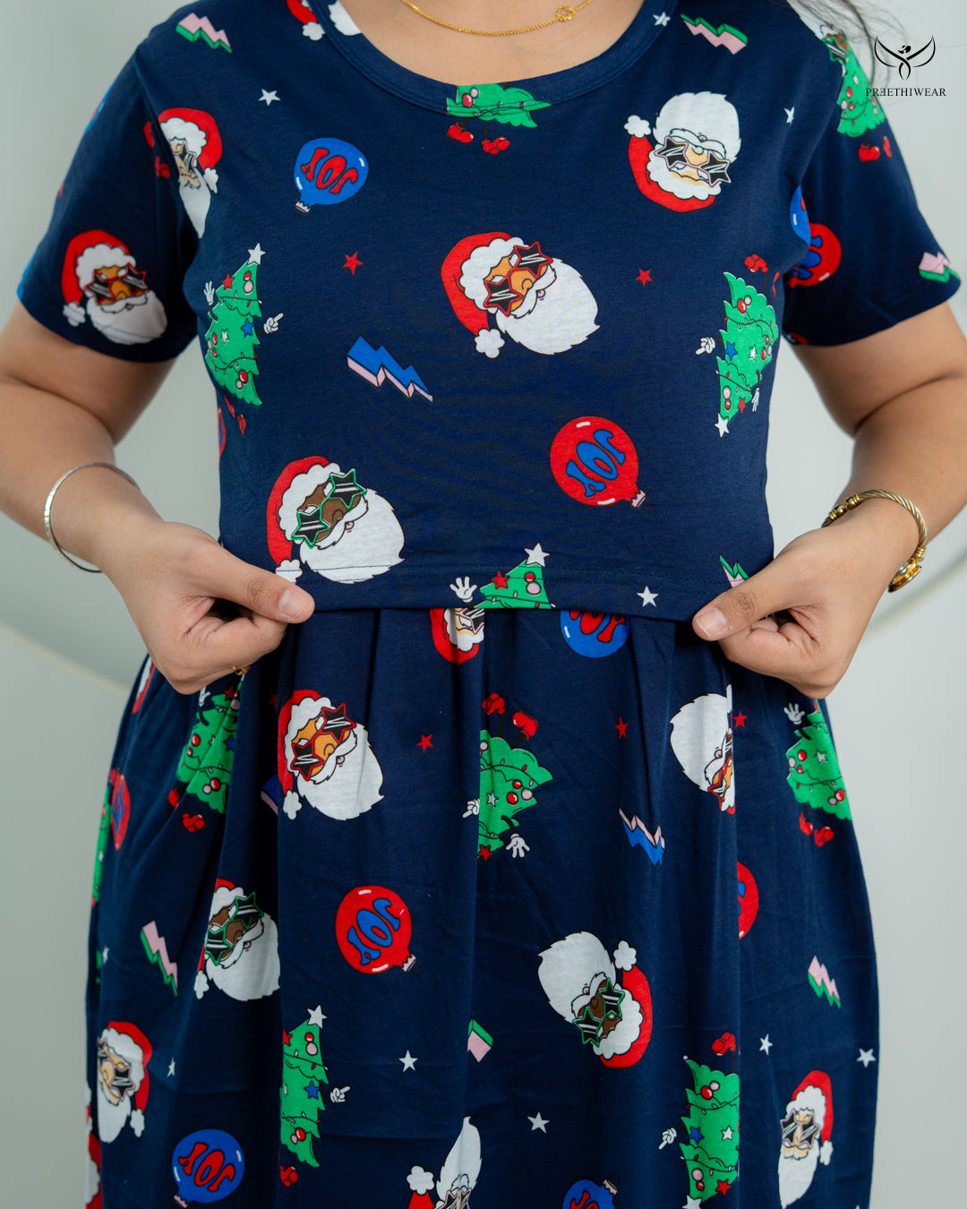 Tisa1  SoftCotton Full Length Maternity Loungewear