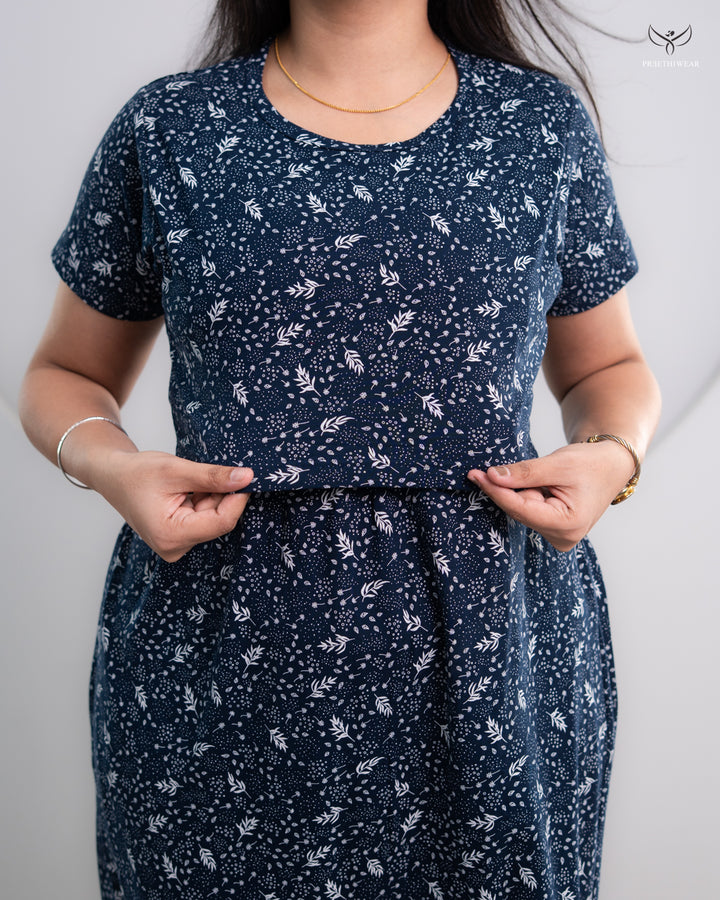 Inshika SoftCotton Full Length Maternity Loungewear