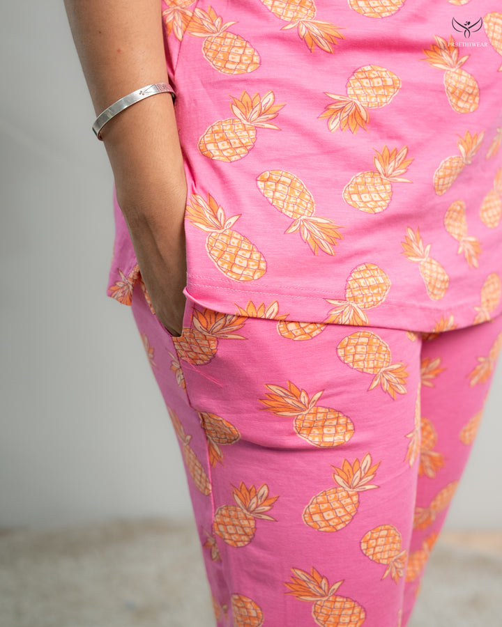 Shamili SoftCotton Maternity Top Pant Set