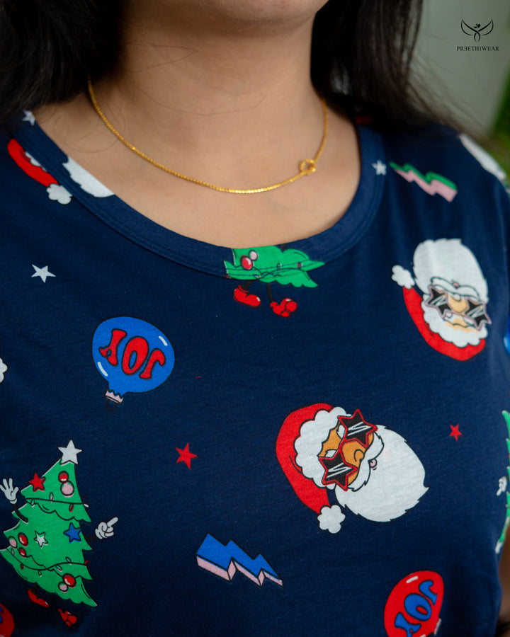 Tisa1  SoftCotton Full Length Maternity Loungewear