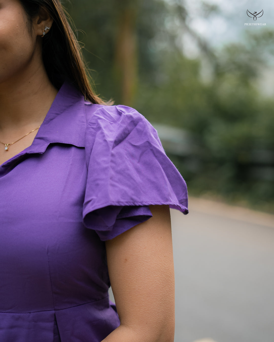 Yashitha Maternity Dress  with center Zip