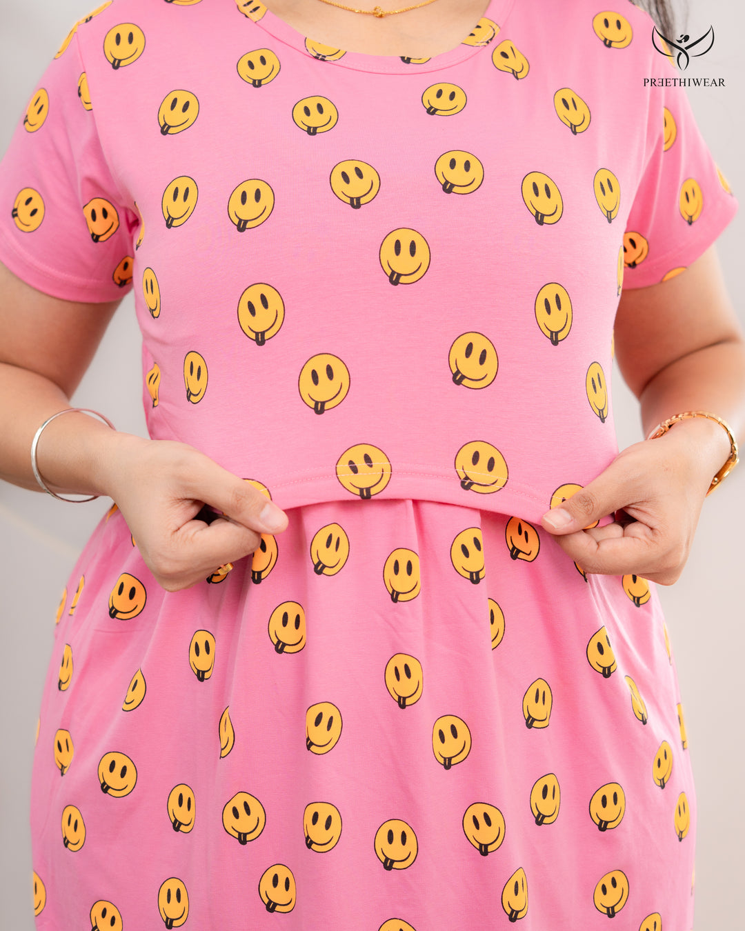 Yasmina Soft Cotton Full Length Maternity Loungewear