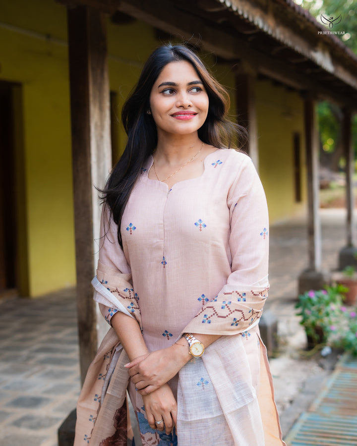 Sibha  Maternity Dress with center Zip