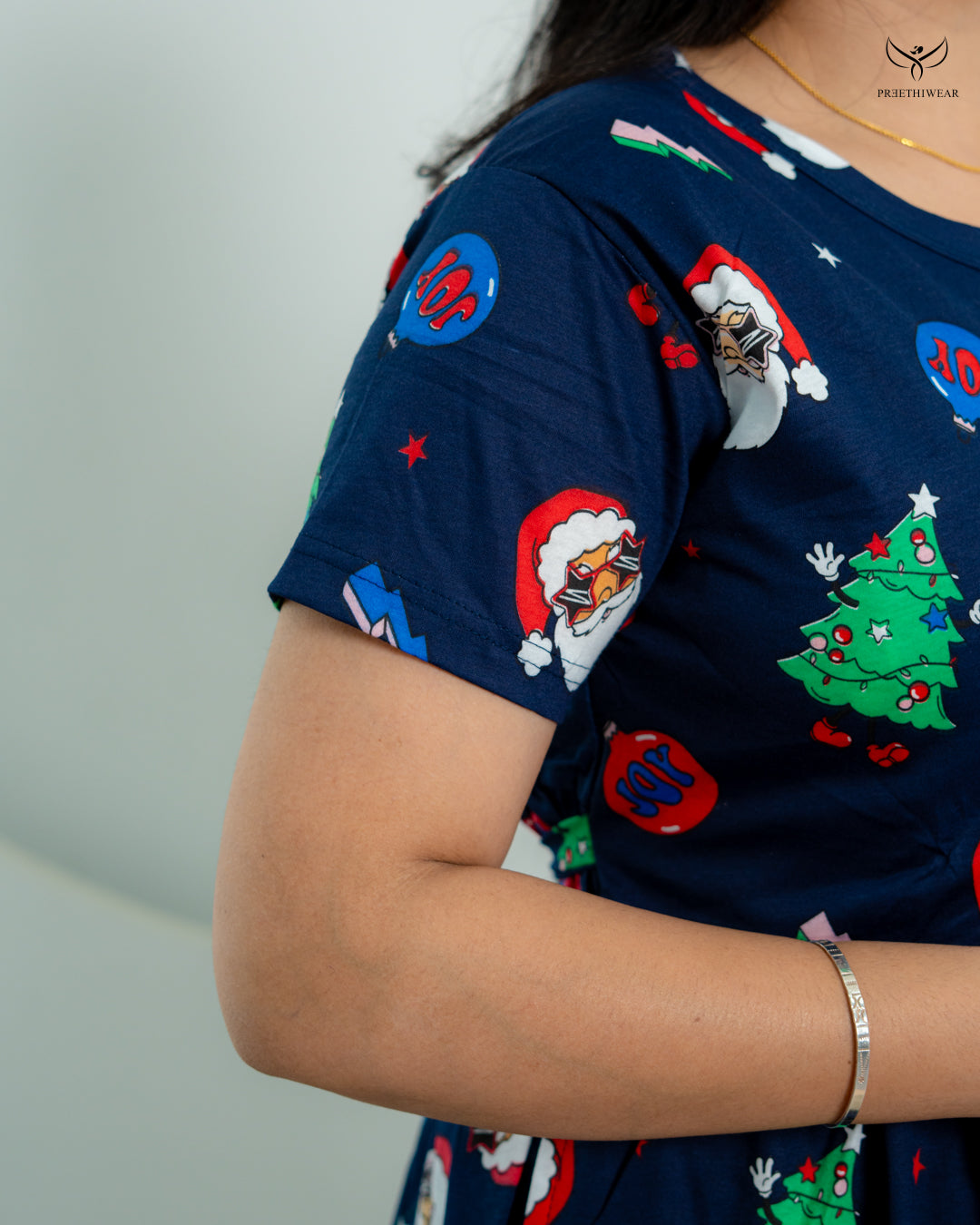 Tisa1  SoftCotton Full Length Maternity Loungewear