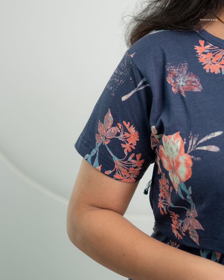 Navita4  SoftCotton Full Length Maternity Loungewear