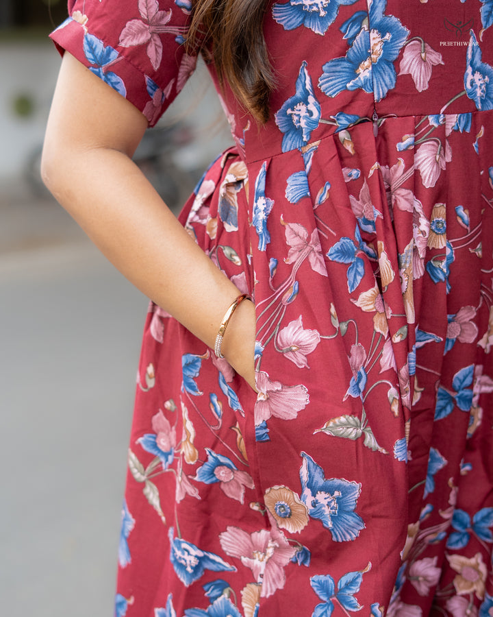 Vandana4 Maternity Dress  (PREORDER-NOV15)