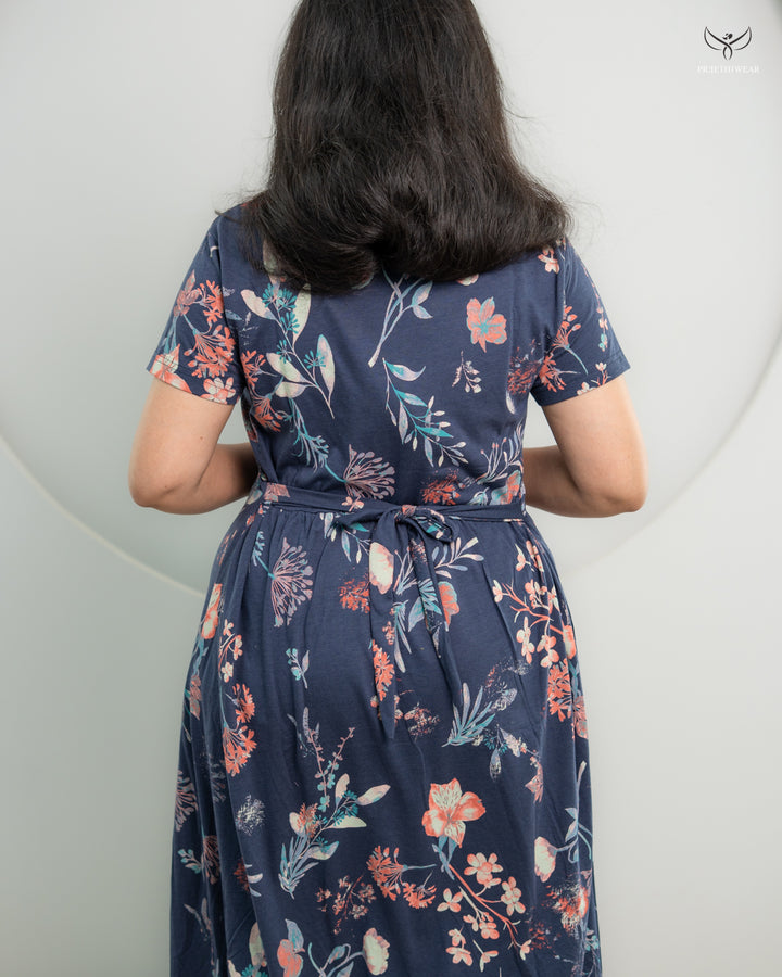 Navita4  SoftCotton Full Length Maternity Loungewear