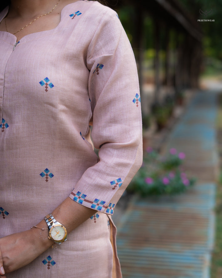 Sibha  Maternity Dress with center Zip