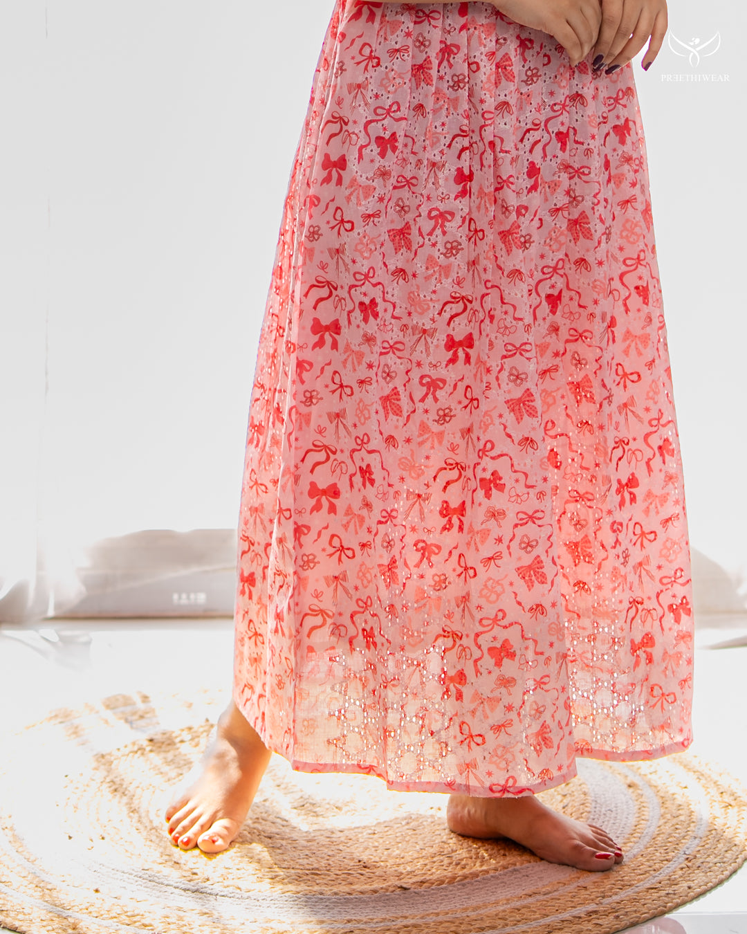 Elackiya Maternity Dress with center Zip