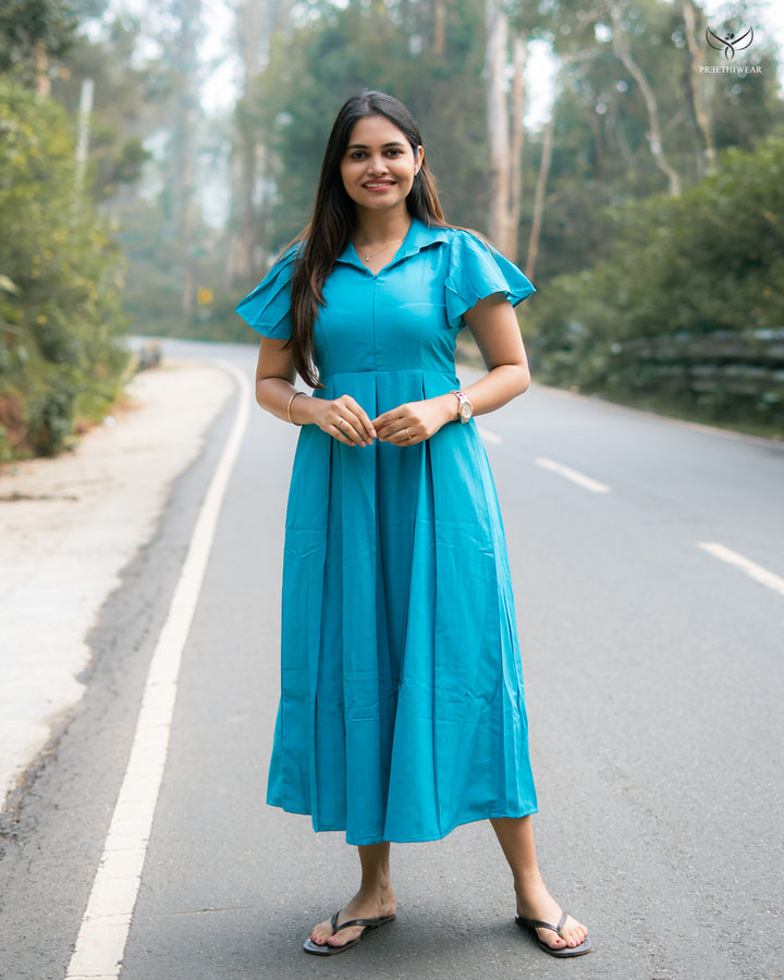 Jiyana  Maternity Dress  with center Zip