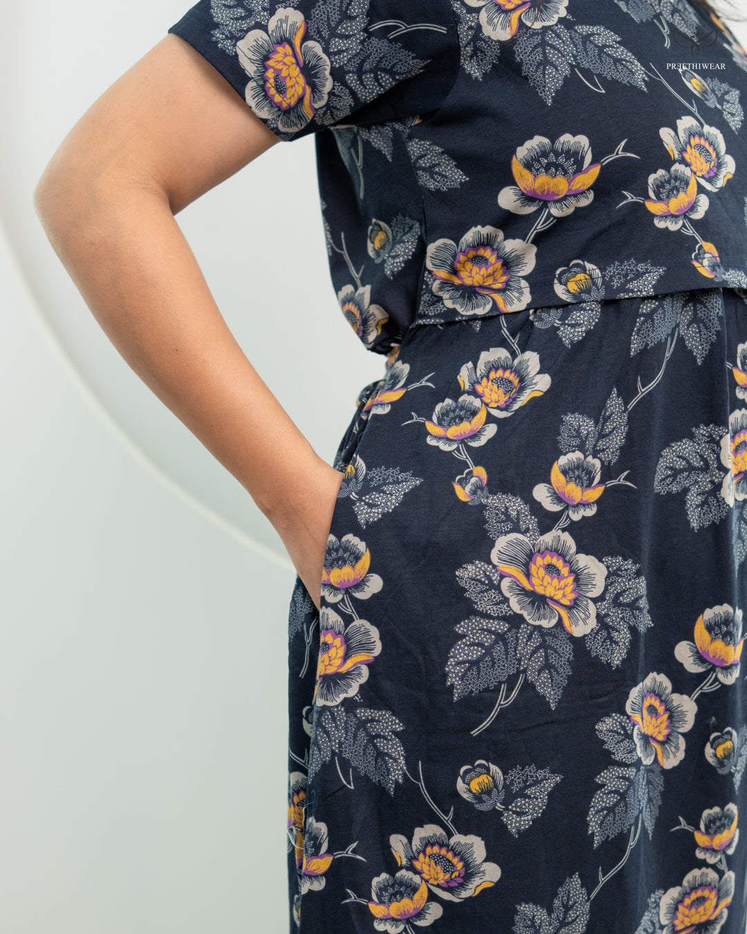 Dhuva  SoftCotton Full Length Maternity Loungewear