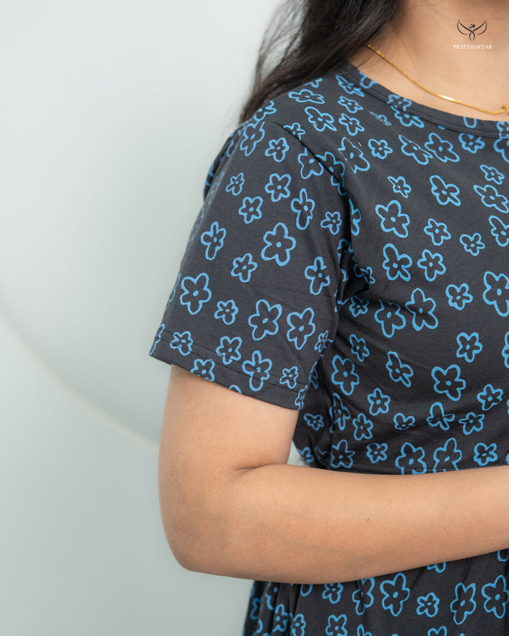Asmi1  Soft Cotton Full Length Maternity Loungewear