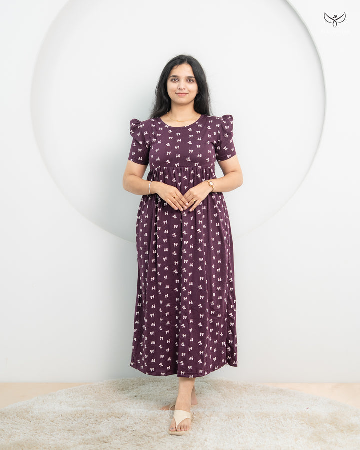 Abhi SoftCotton Full Length  Maxi Loungewear
