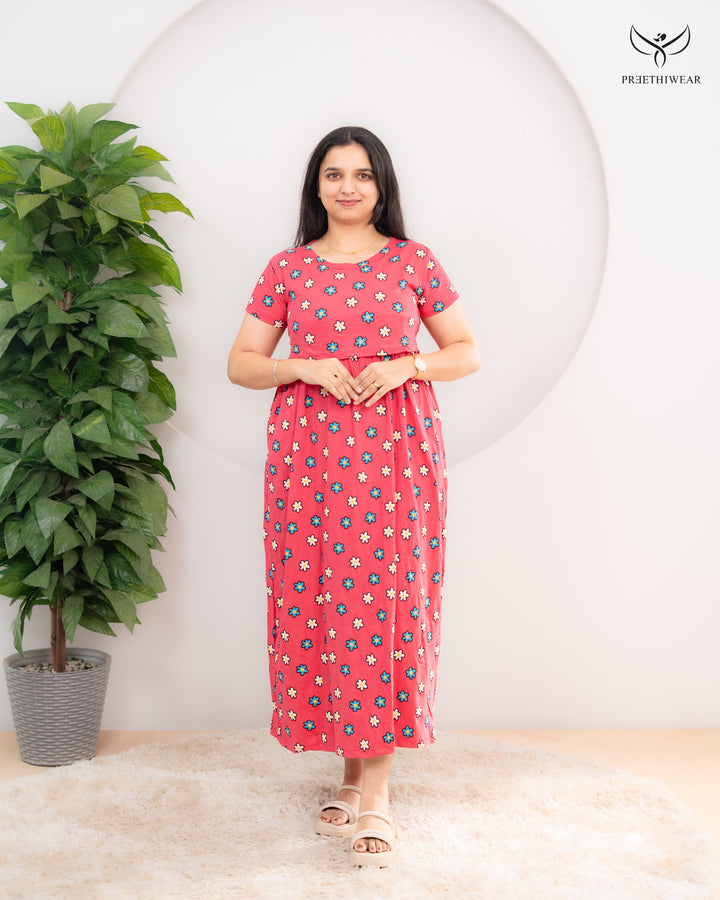 Sachi Soft Cotton Full Length Maternity Loungewear