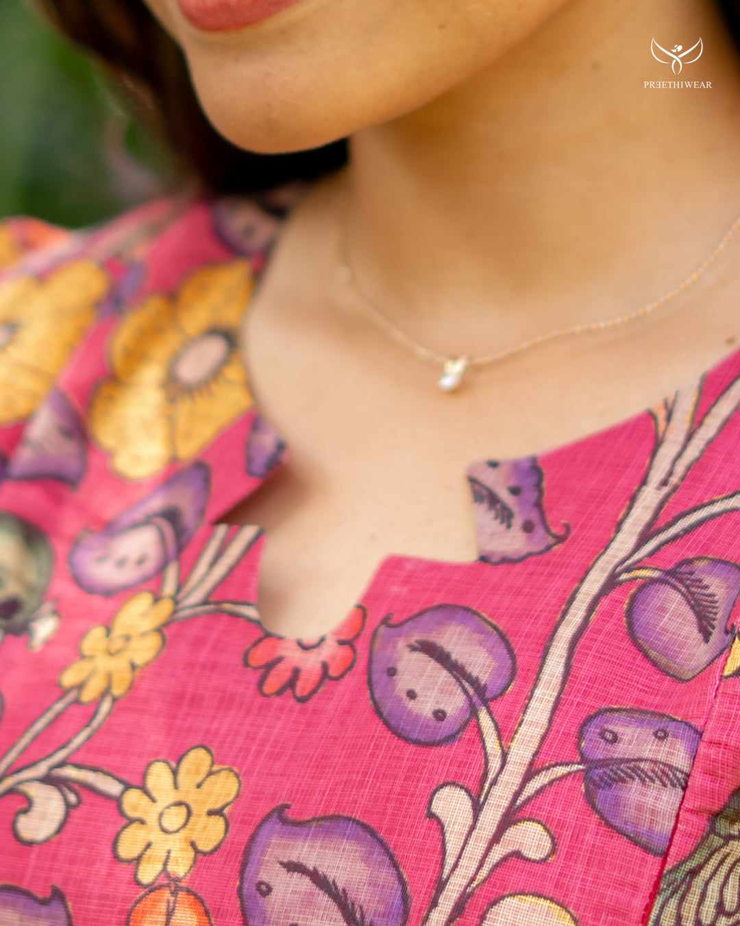 Fathima Kalamkari  Maternity Dress