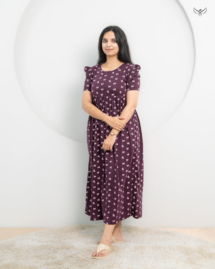 Abhi SoftCotton Full Length  Maxi Loungewear