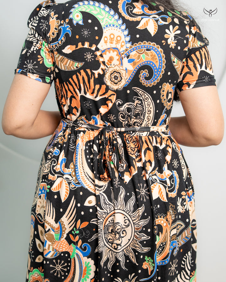 Usha5  SoftCotton Full Length Maternity Loungewear