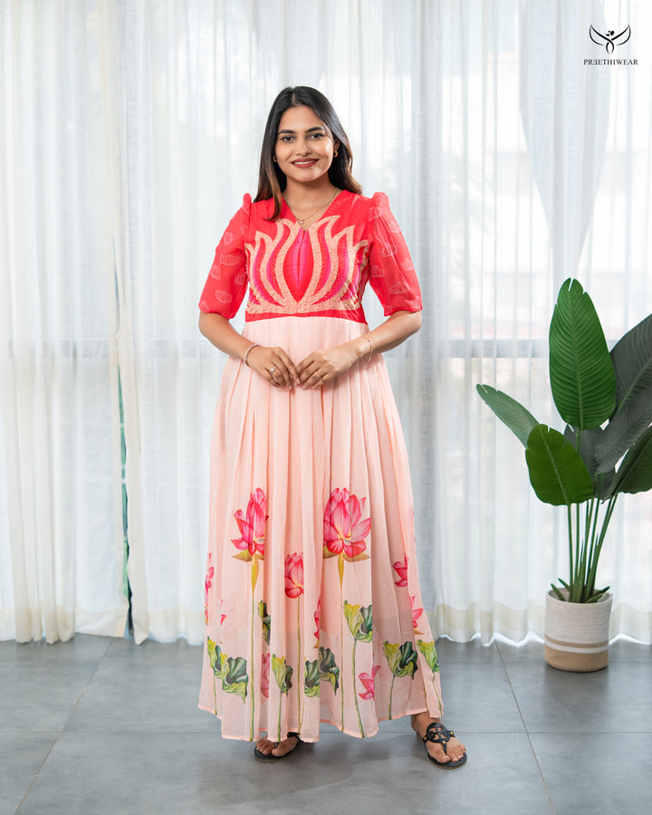 Besliya  Maternity Dress with center Zip