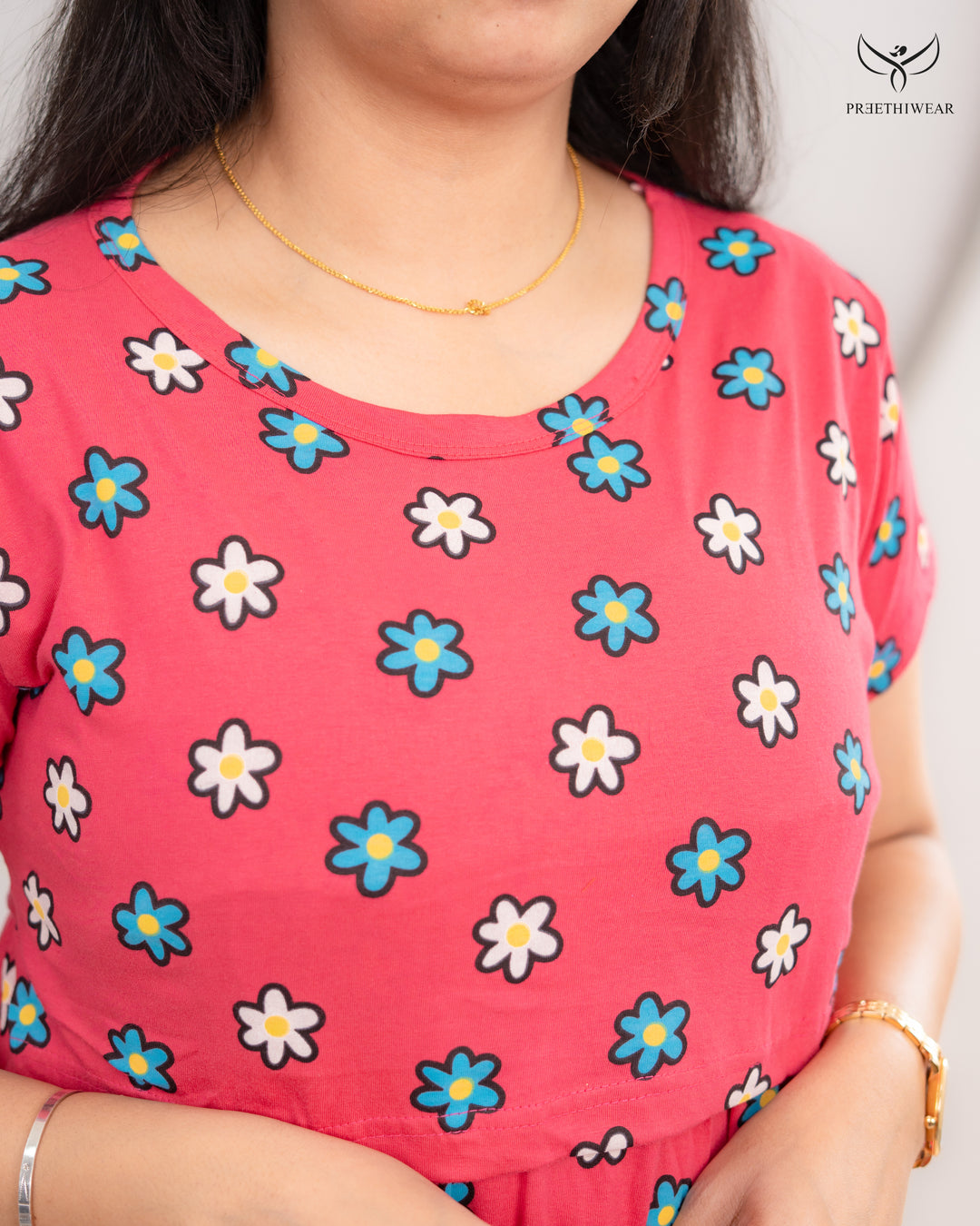Sachi Soft Cotton Full Length Maternity Loungewear