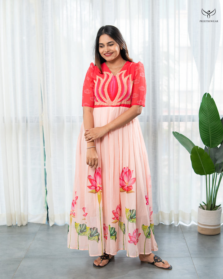 Besliya  Maternity Dress with center Zip
