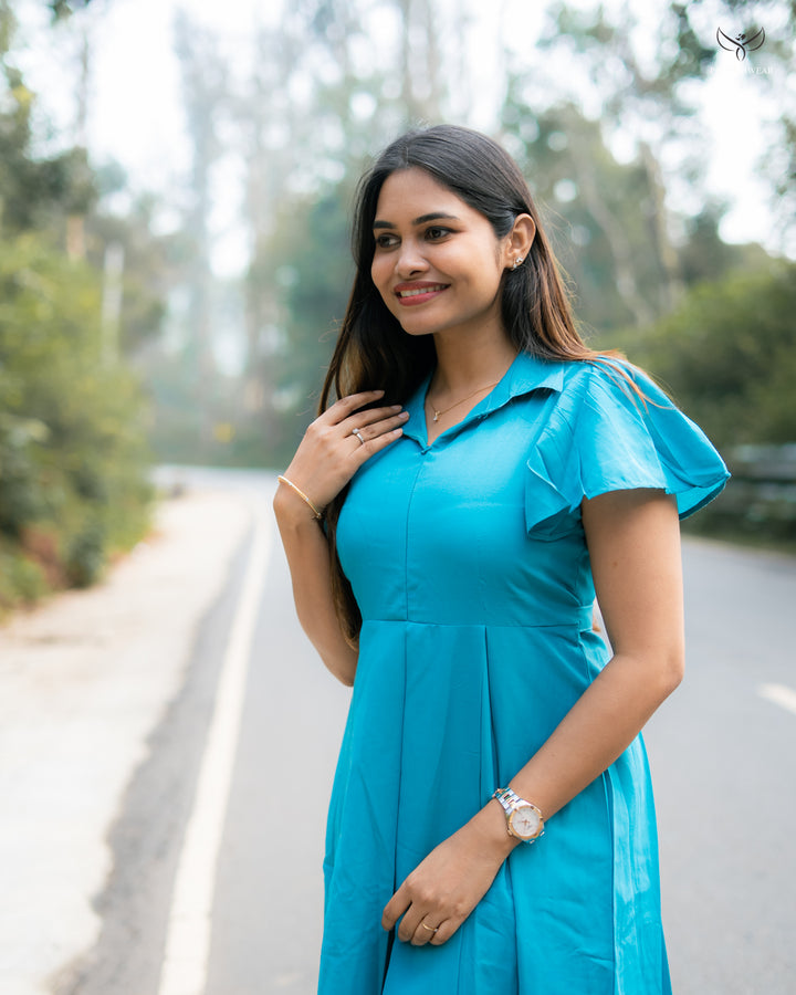 Jiyana  Maternity Dress  with center Zip