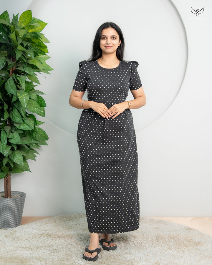 Felcia SoftCotton Full Length Maternity Loungewear