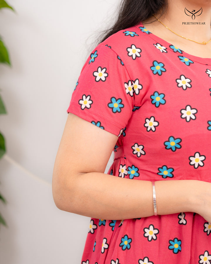 Sachi Soft Cotton Full Length Maternity Loungewear