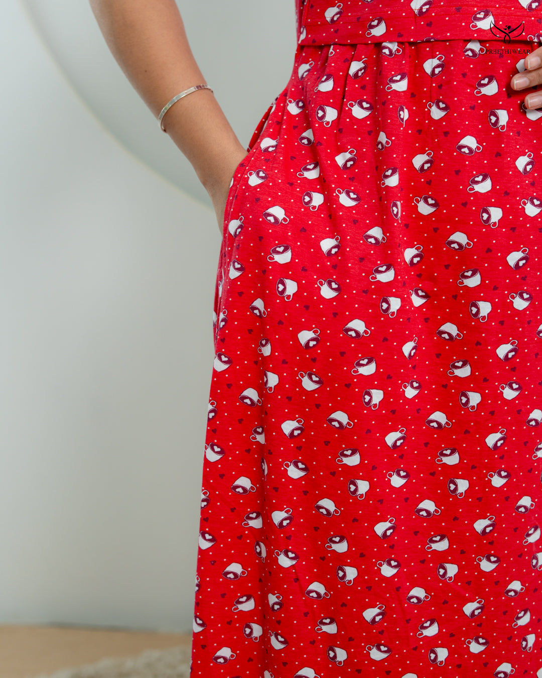 Jyoshna1  Soft Cotton Full Length Maternity Loungewear