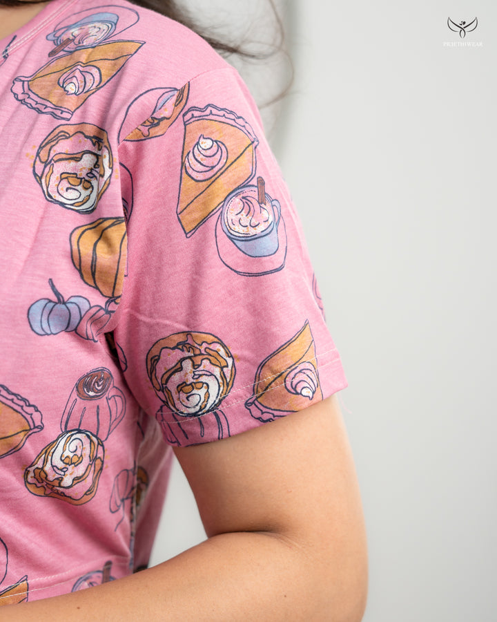 Kalyani2  SoftCotton Full Length Maternity Loungewear