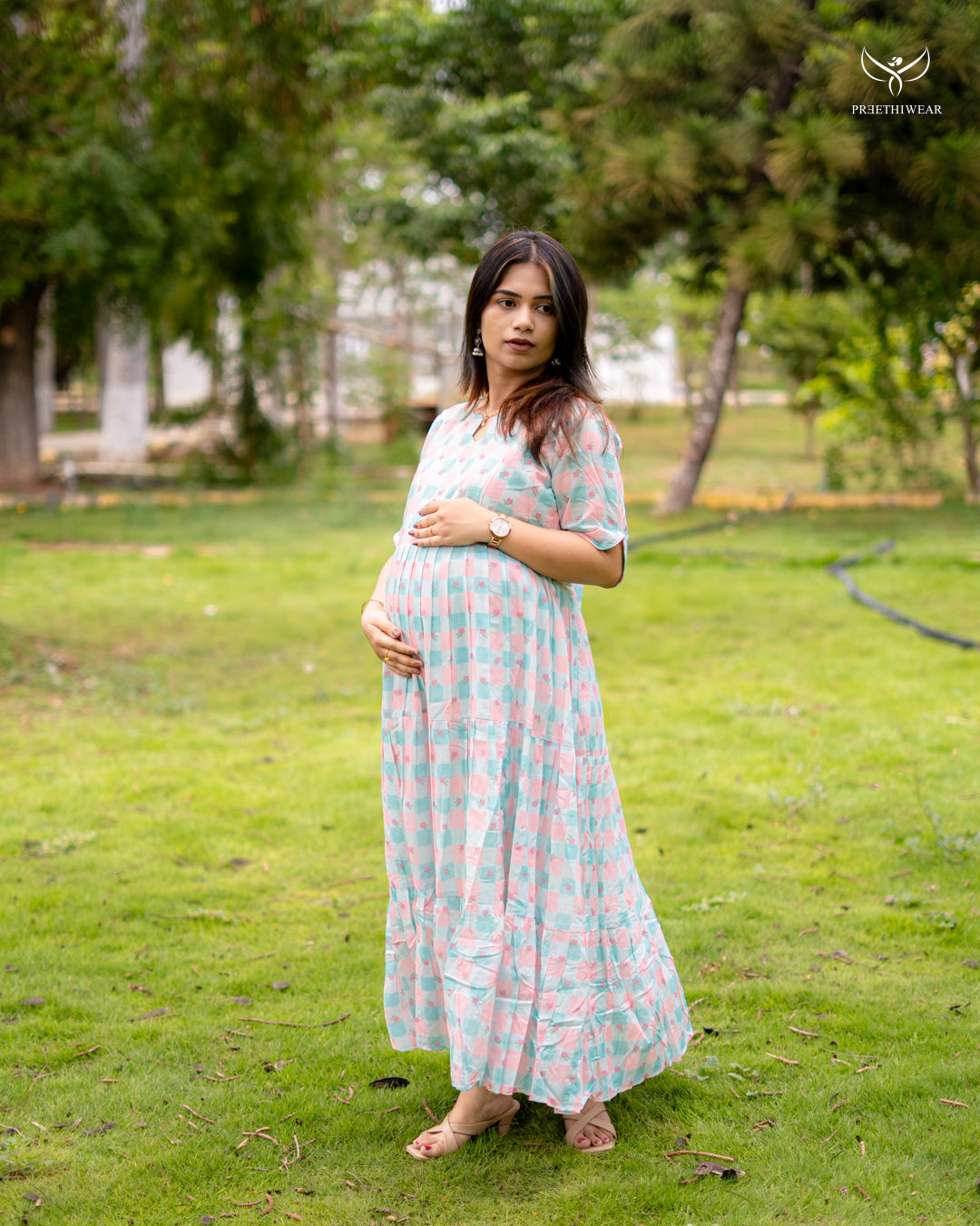 Jeevitha2 Maternity Dress