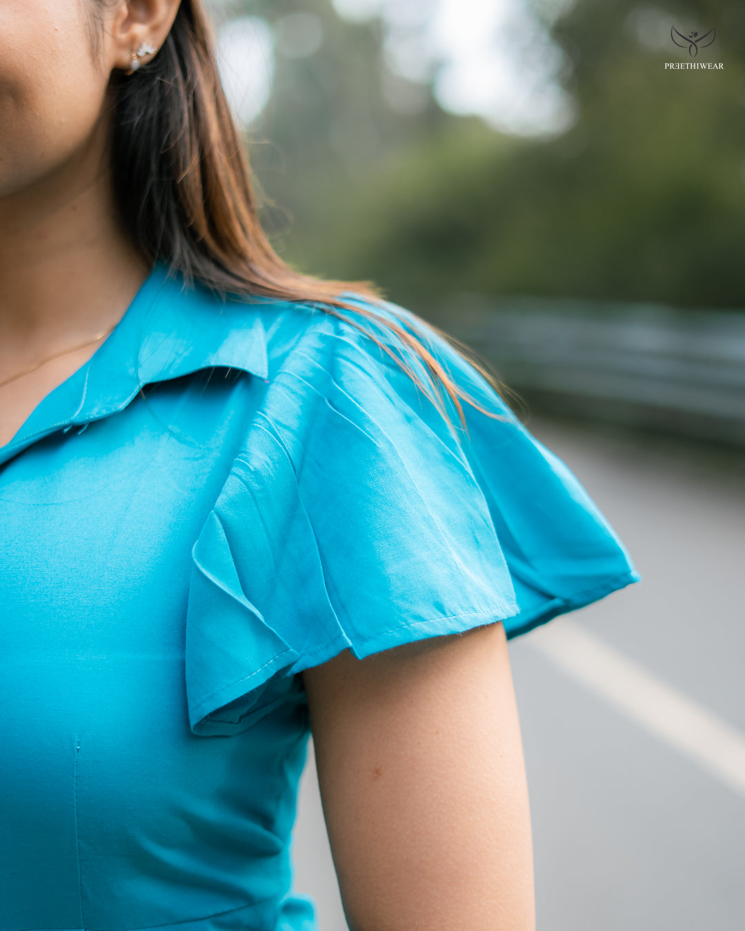 Jiyana  Maternity Dress  with center Zip