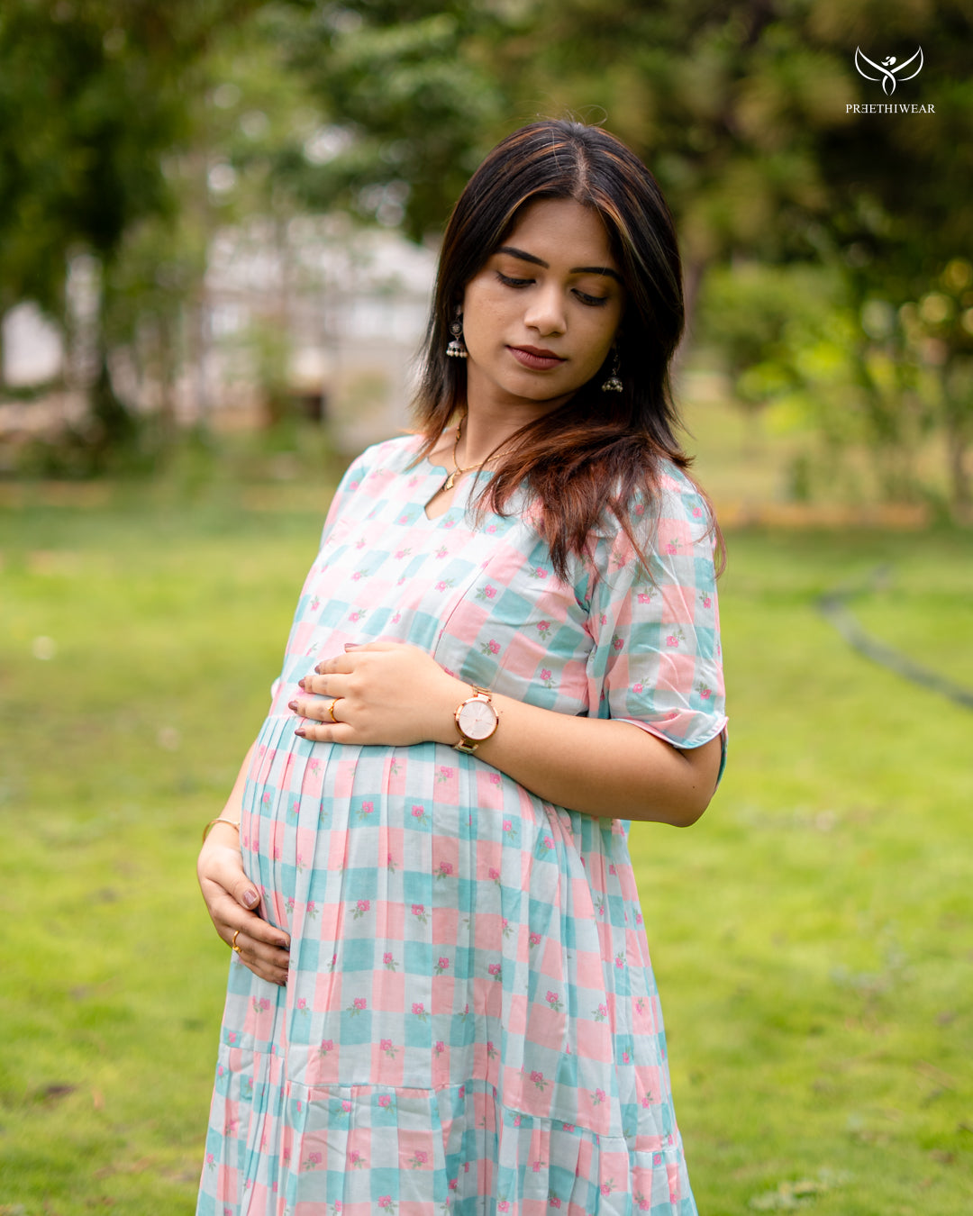 Jeevitha2 Maternity Dress