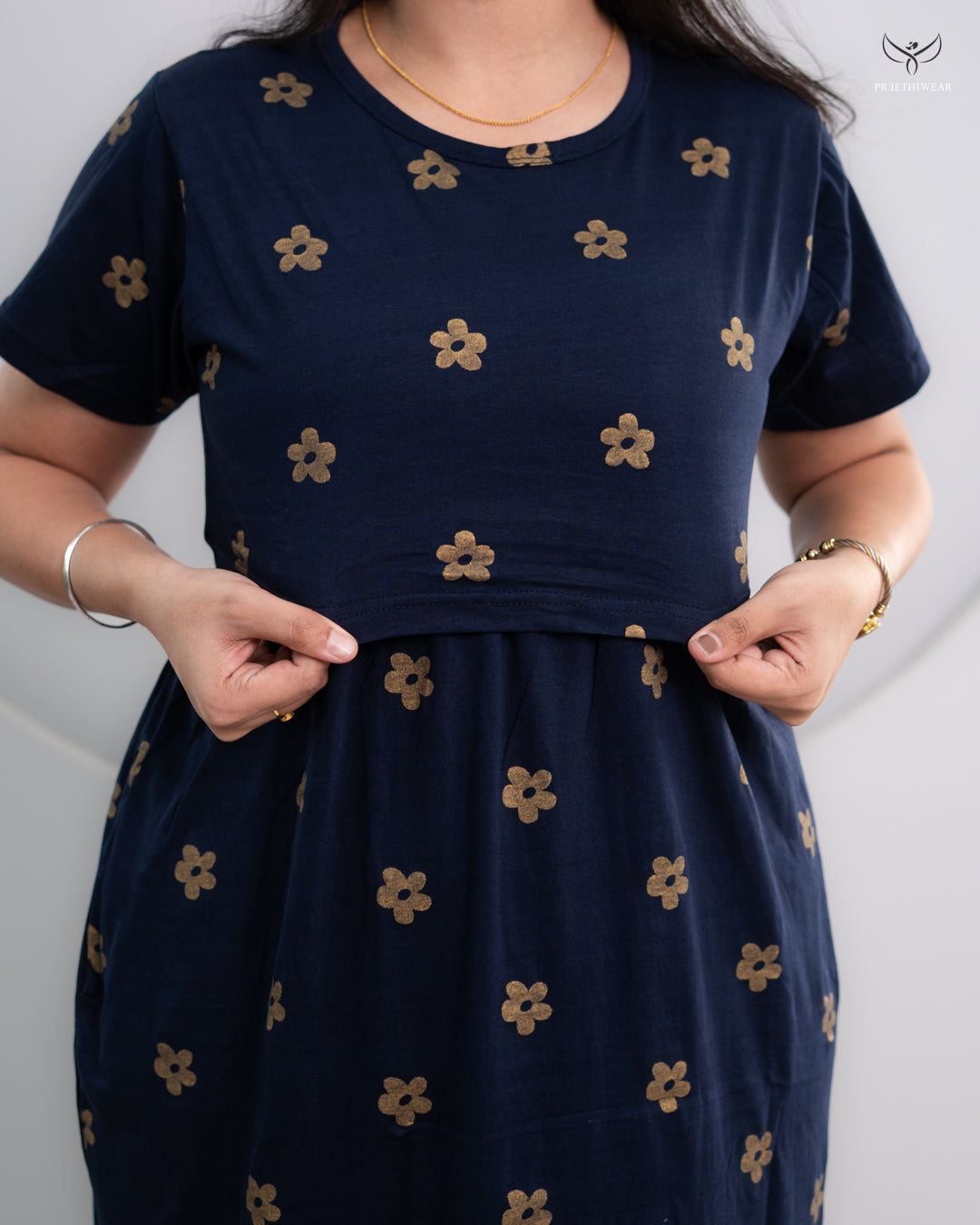 Alzyna SoftCotton Full Length Maternity Loungewear