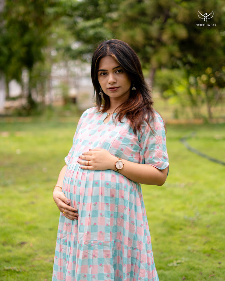 Jeevitha2 Maternity Dress