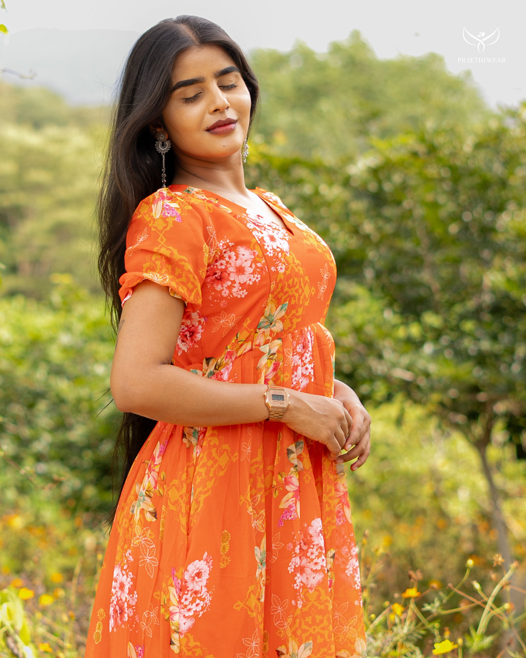 Mahima3 Maternity Dress