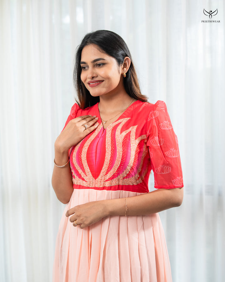 Besliya  Maternity Dress with center Zip