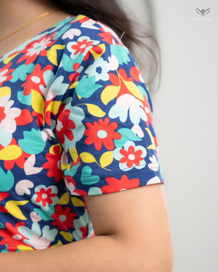 Damini4  SoftCotton Full Length Maternity Loungewear