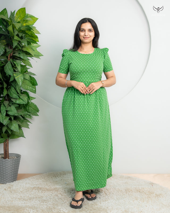 Karthika5  SoftCotton Full Length Maternity Loungewear