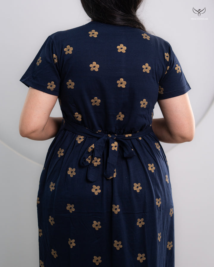 Alzyna SoftCotton Full Length Maternity Loungewear