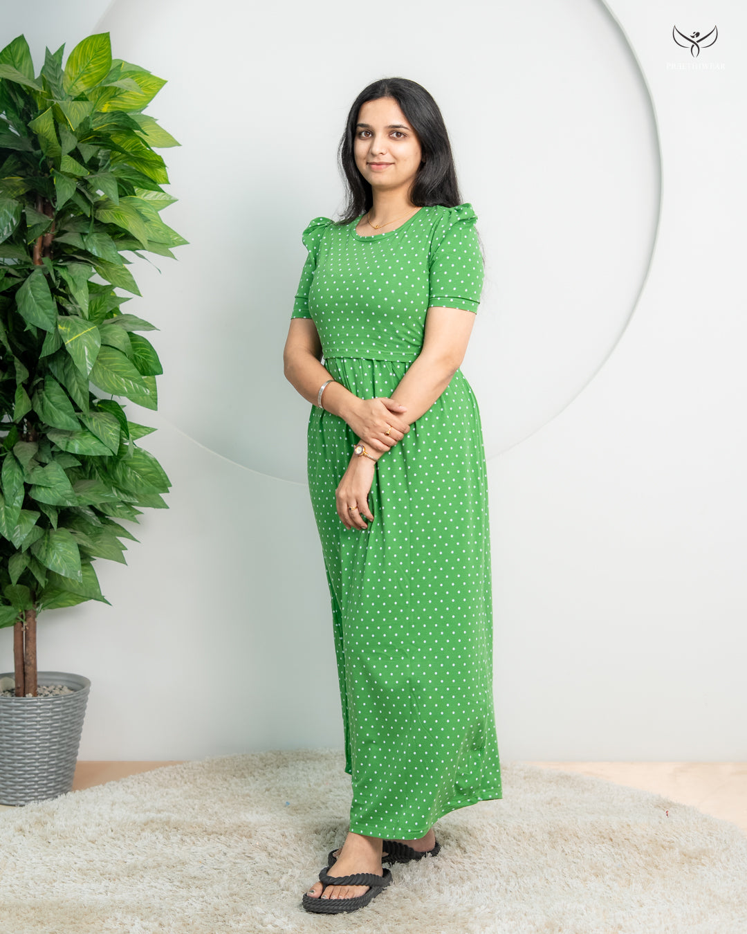 Karthika5  SoftCotton Full Length Maternity Loungewear