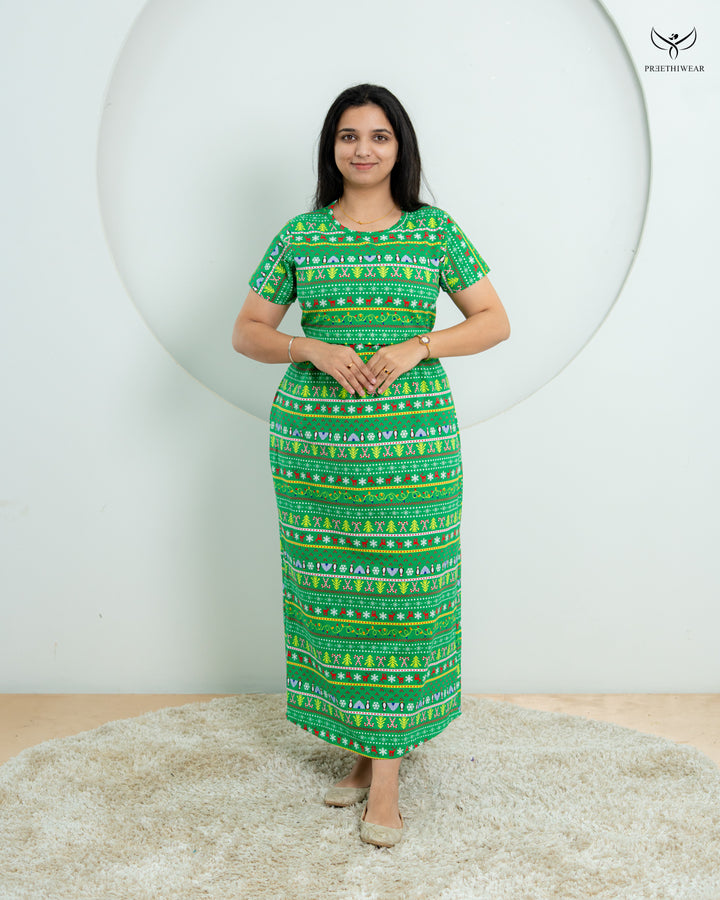 Gopeeka Soft Cotton Full Length Maternity Loungewear