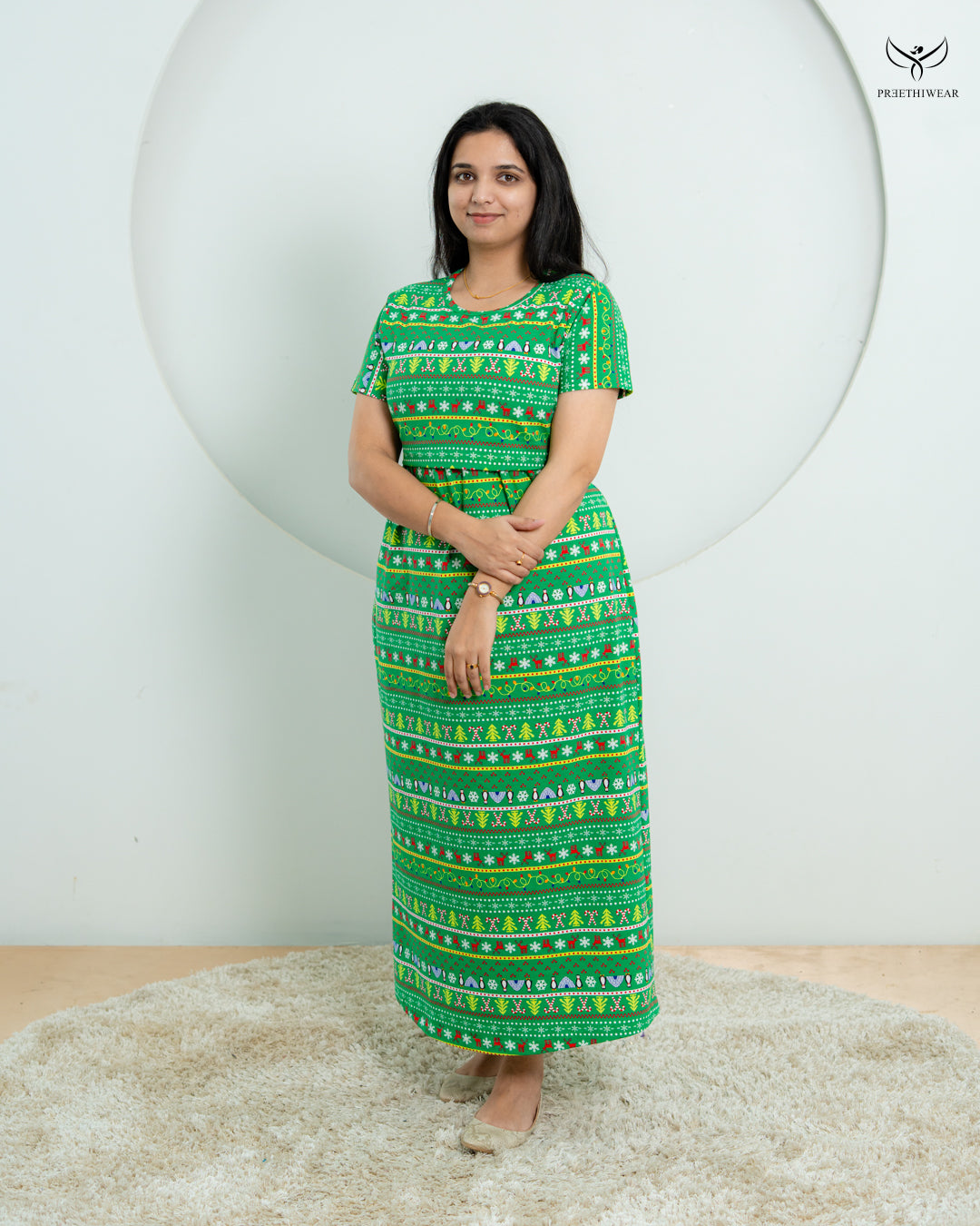 Gopeeka Soft Cotton Full Length Maternity Loungewear
