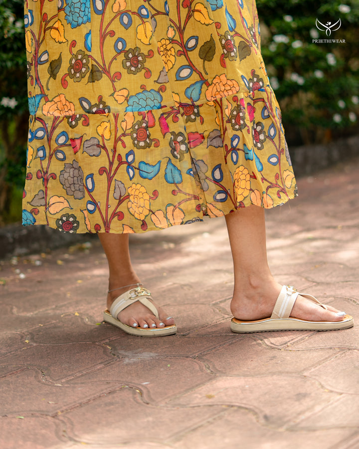 Pratiksha Kalamkari Maternity Dress